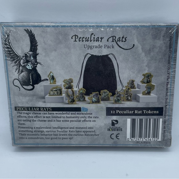 The Ratcatcher The Magic Cheese Miraculous Effects Peculiar Rat Tokens Set Of 12 - Picture 2 of 2